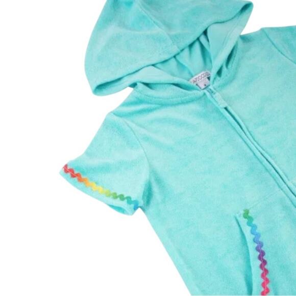 Flapdoodles Girl’s Swimwear Coverup 2-piece Set Size 2T & 3T CHOOSE SIZE NWT - Picture 5 of 6